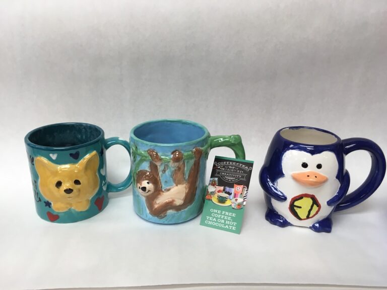 Animal mugs