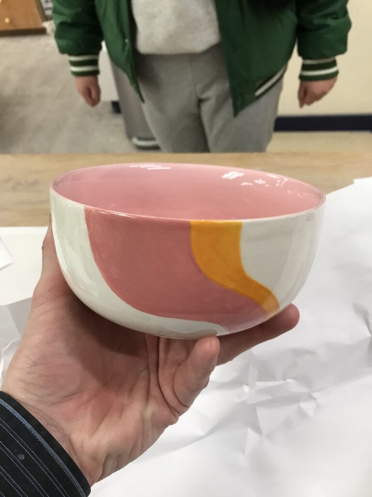 Pink sunrise bowl