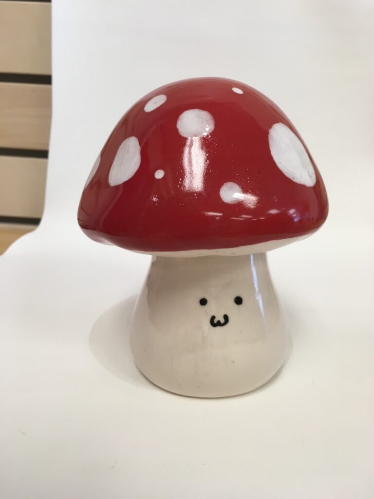 Happy toadstool