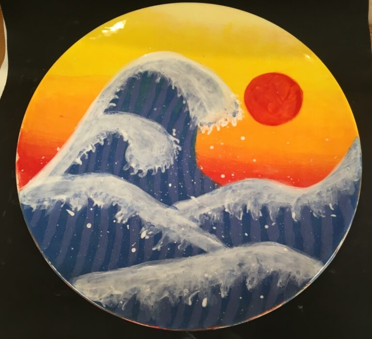 Great wave plate